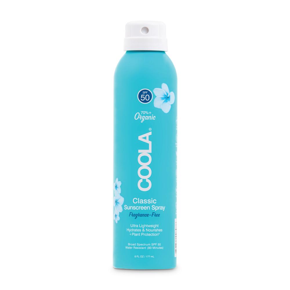 Coola Unscented Sunscreen Spray SPF 50